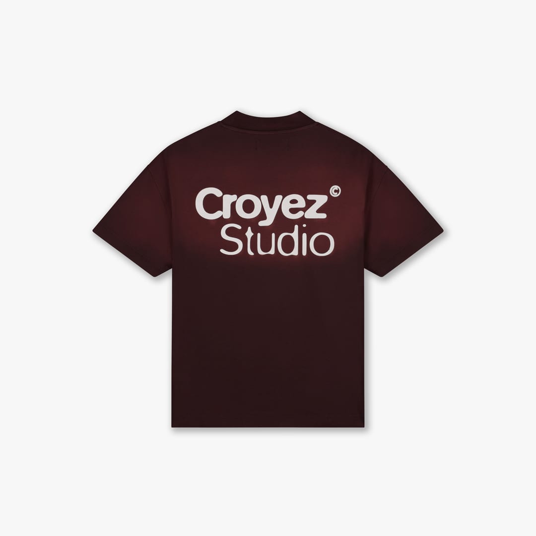 Croyez CRA50026027 t-shirt k/m heren bordeaux