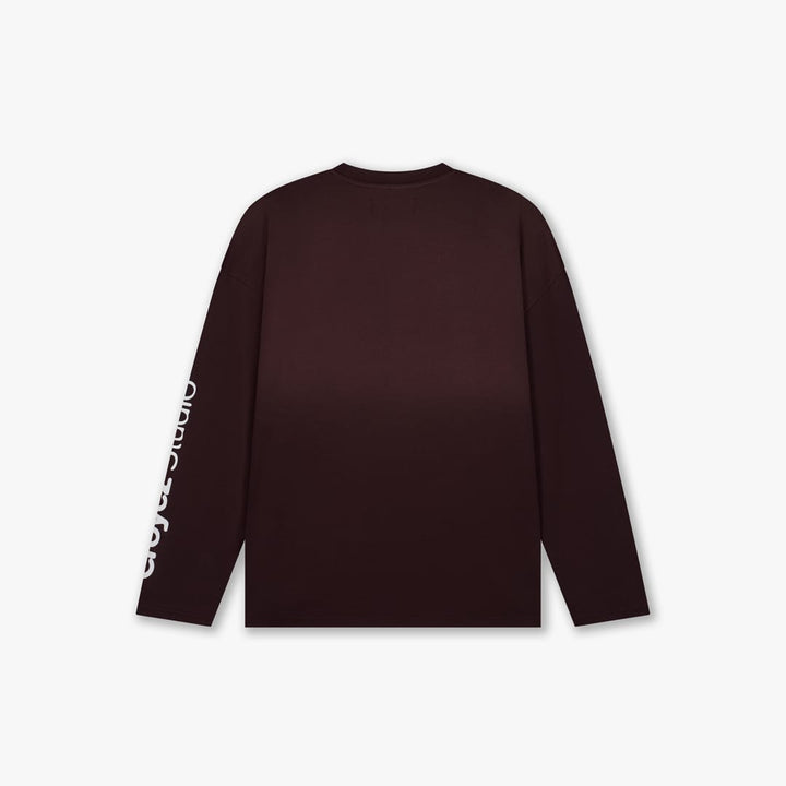 Croyez CRA50026025 t-shirt l/m heren bordeaux