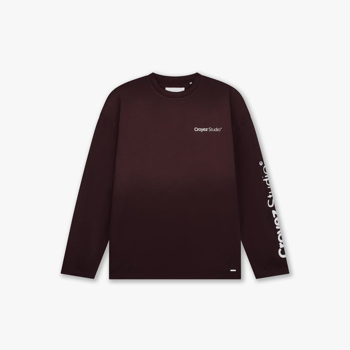Croyez CRA50026025 t-shirt l/m heren bordeaux