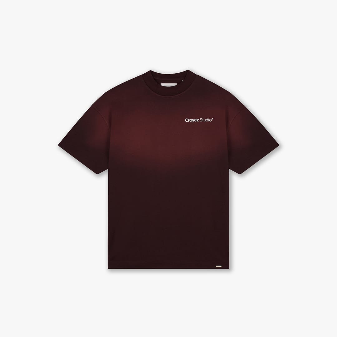 Croyez CRA50026027 t-shirt k/m heren bordeaux