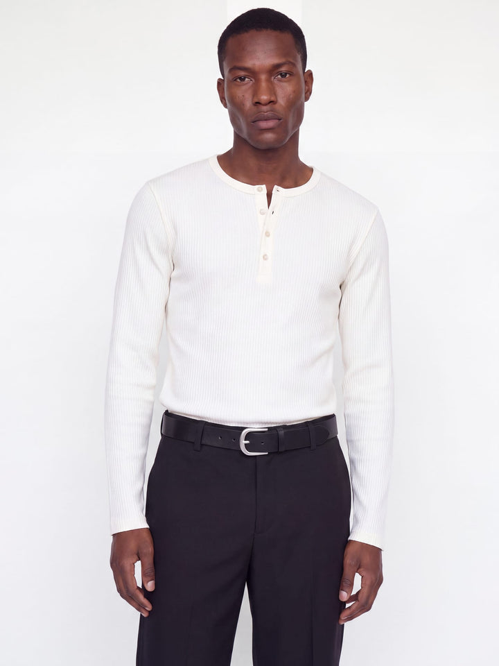 Jack &amp; Jones 12310265 bLAKIAN t-shirt l/m off-white – heren