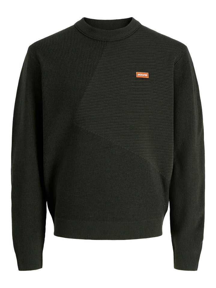 Jack &amp; Jones 12300879 Club trui donkergroen – heren