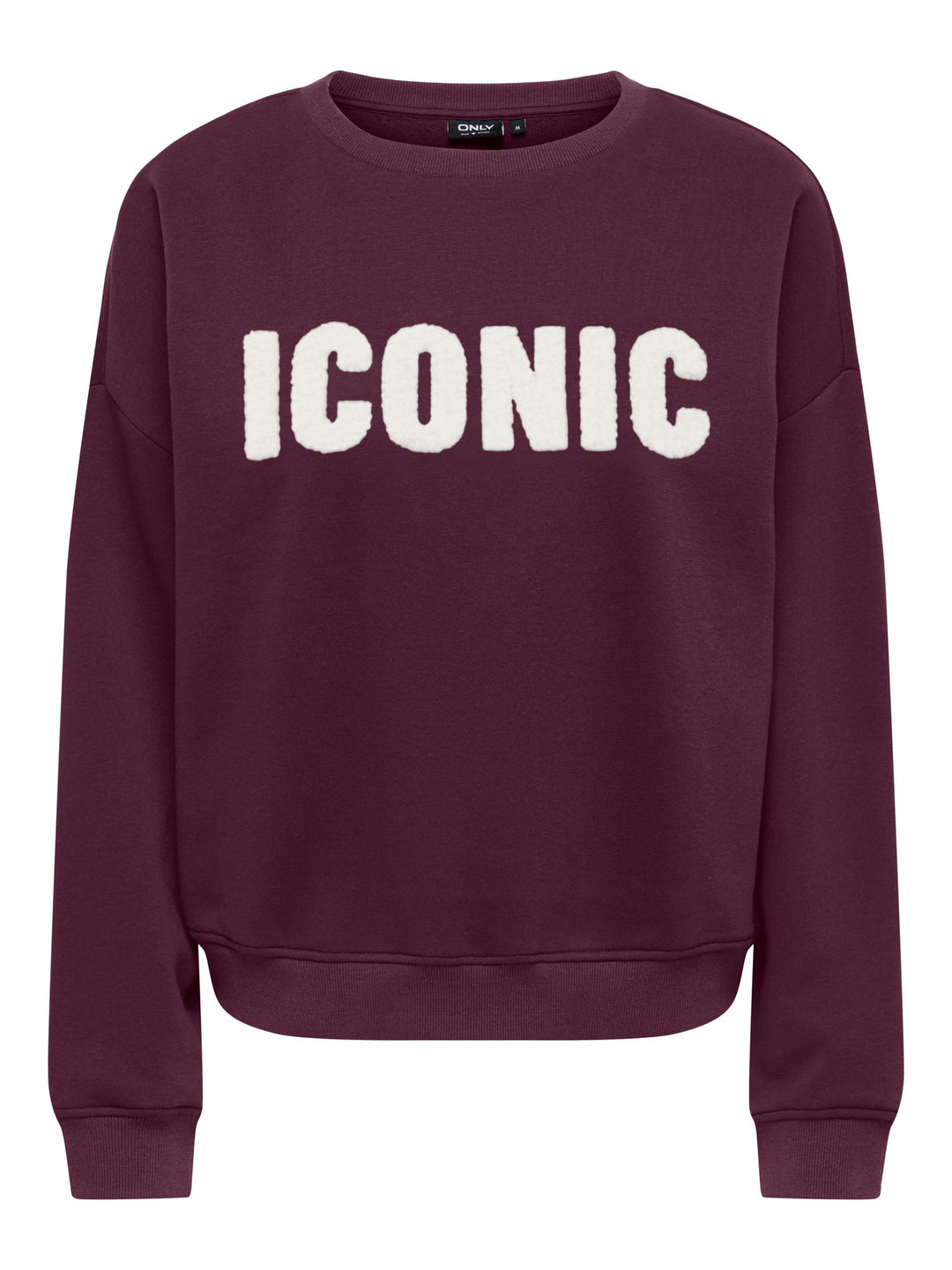 Only 15254183 Sweat bordeaux – dames