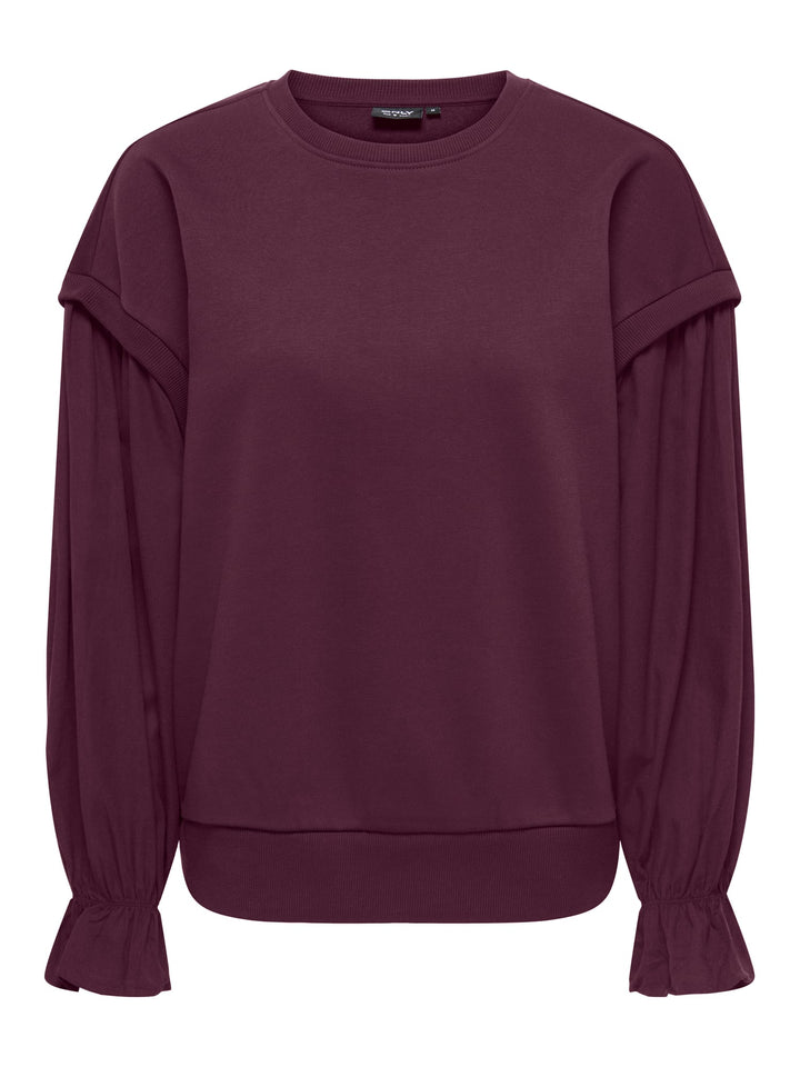 Only sweater dames bordeaux – 15383958 Lin