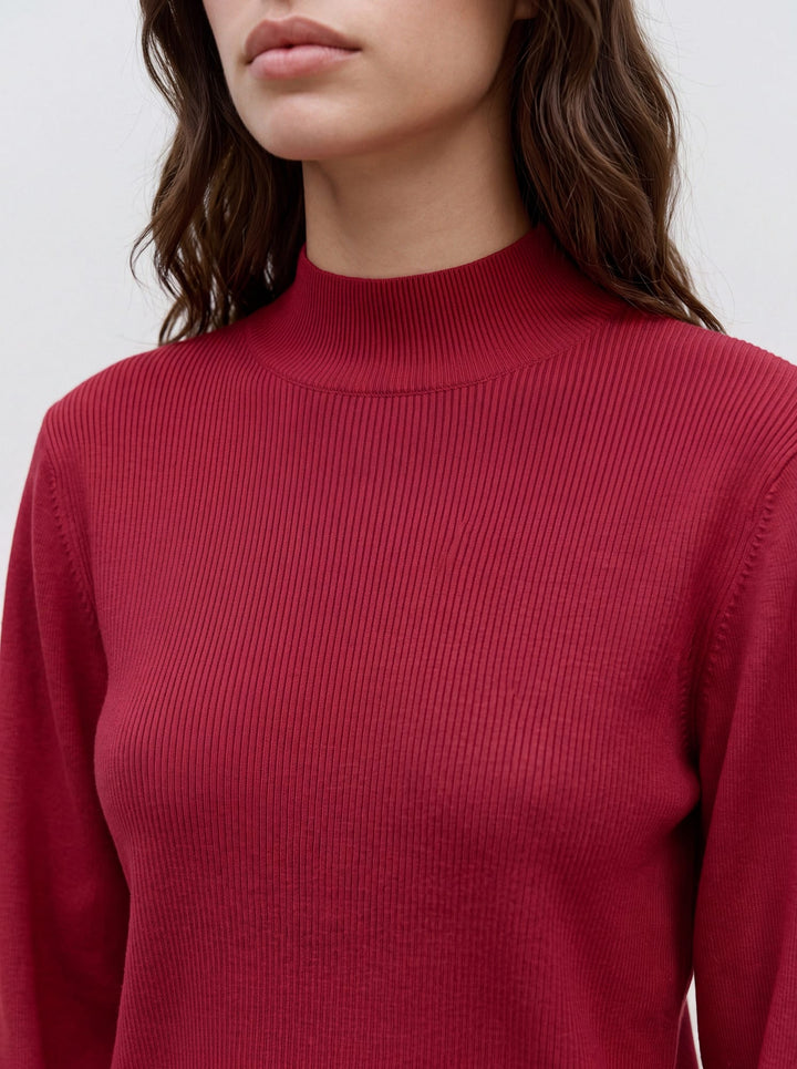 VERO MODA 10347145 Hollykaris trui dames steenrood