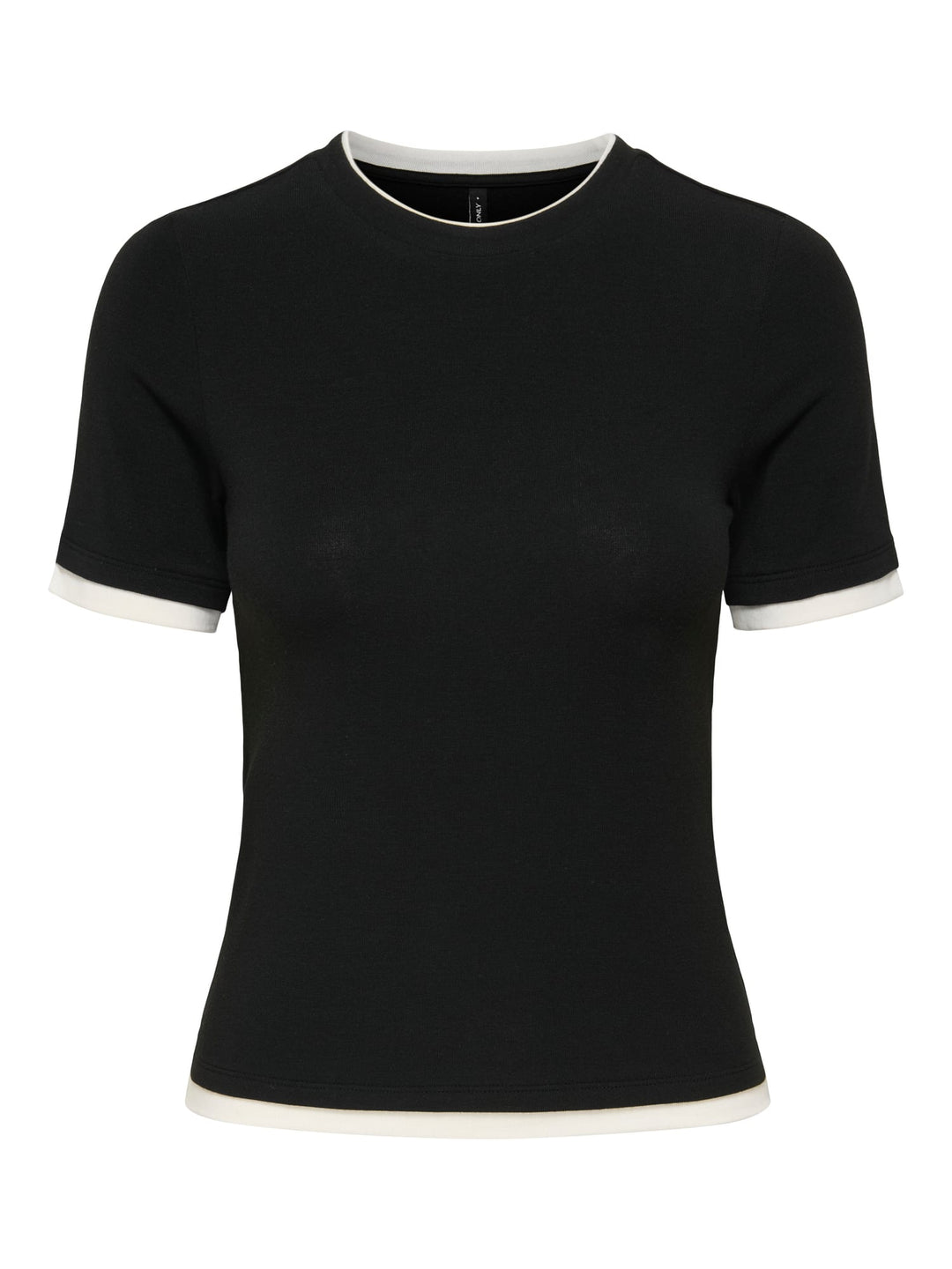 Only 15369930 Viggo T-shirt korte mouw zwart