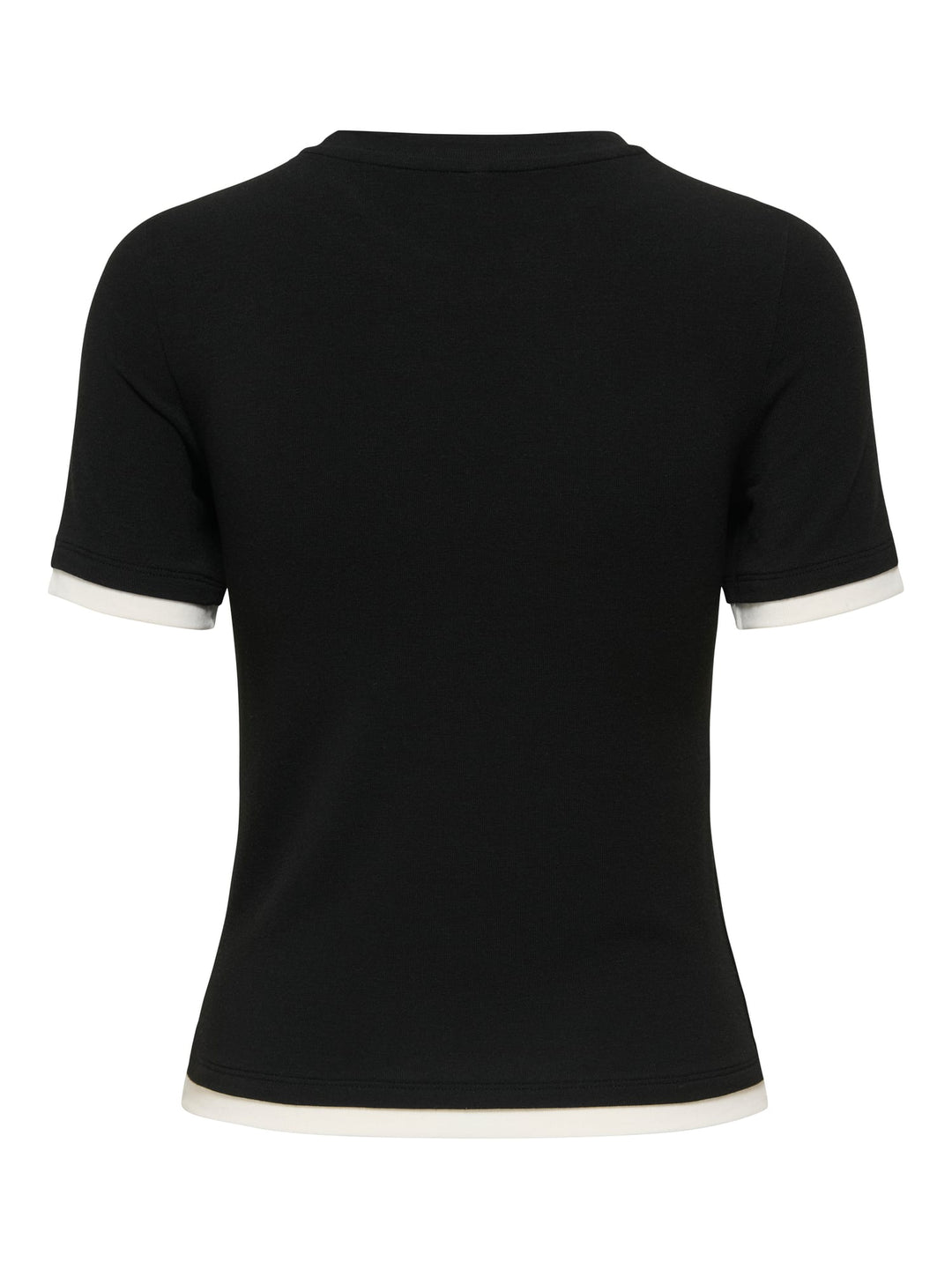 Only 15369930 Viggo T-shirt korte mouw zwart