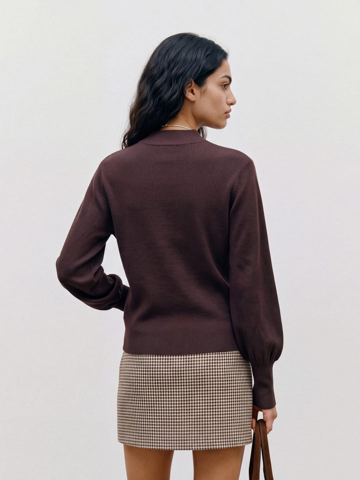 VERO MODA 10347145 Hollykaris trui dames bruin