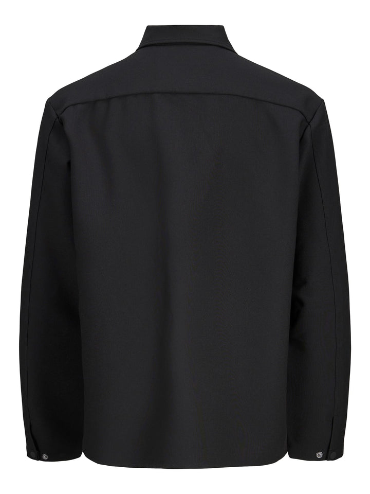 Jack &amp; Jones 12301146 Blazane overhemd l/m zwart – heren