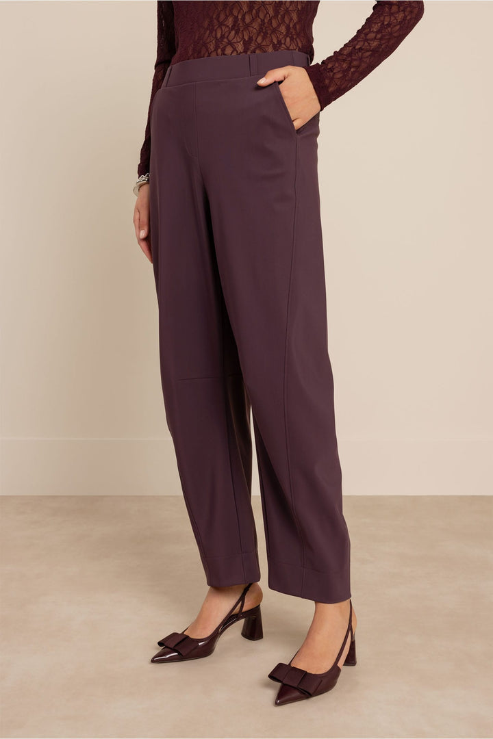 Studio Anneloes 14209 Marlis lange broek aubergine – dames