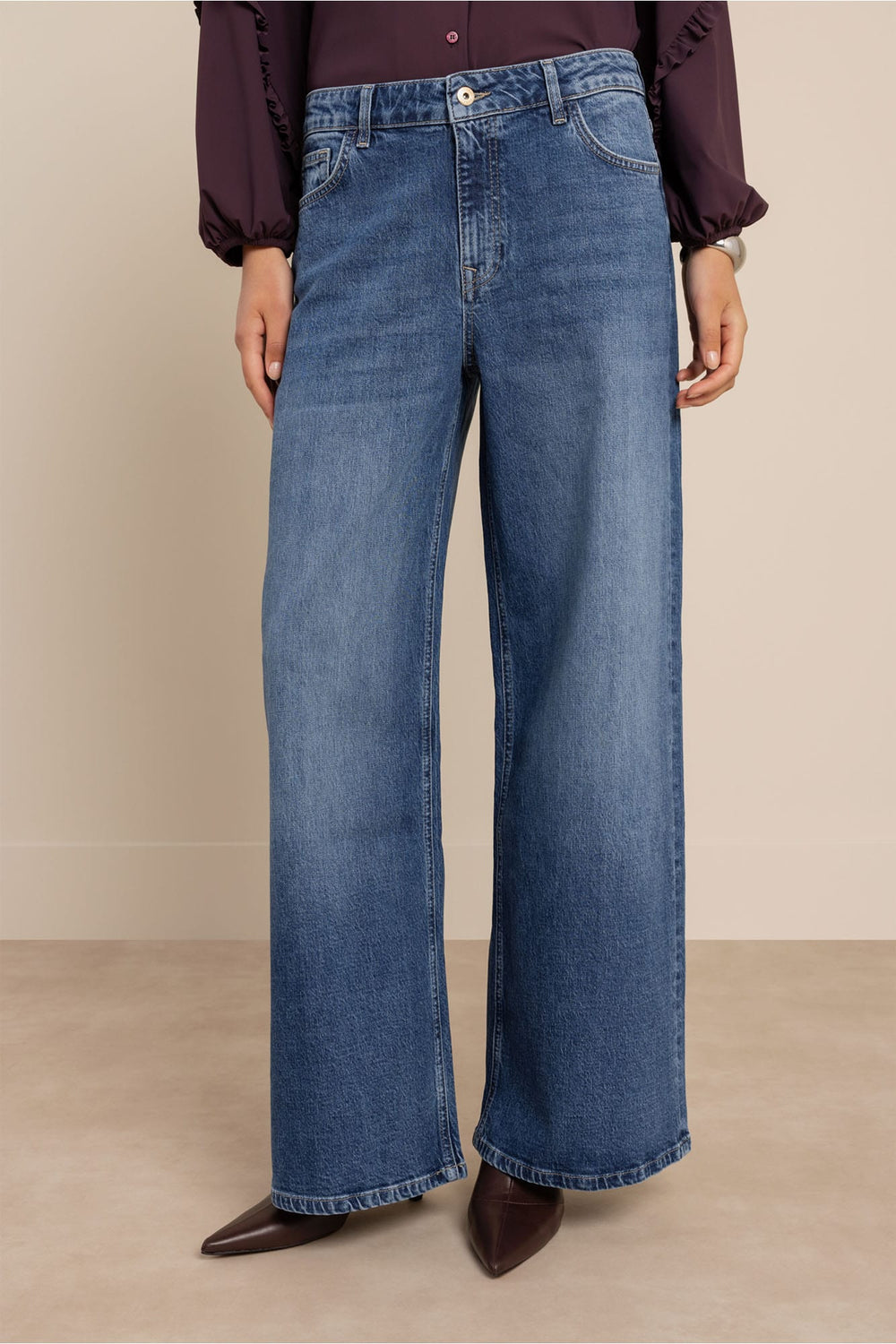 Studio Anneloes 14240 Pixie jeans loose fit blue denim