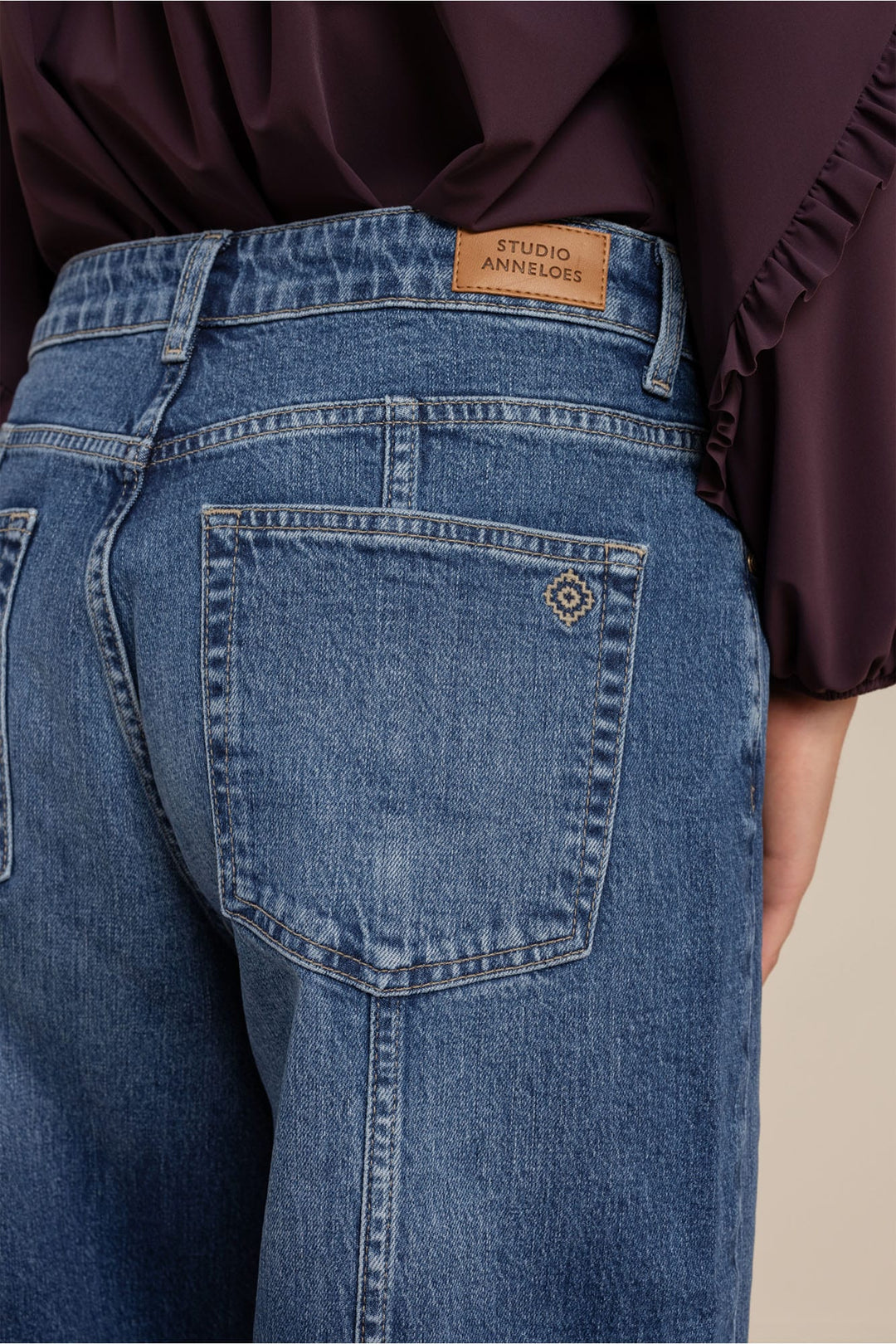 Studio Anneloes 14240 Pixie jeans loose fit blue denim