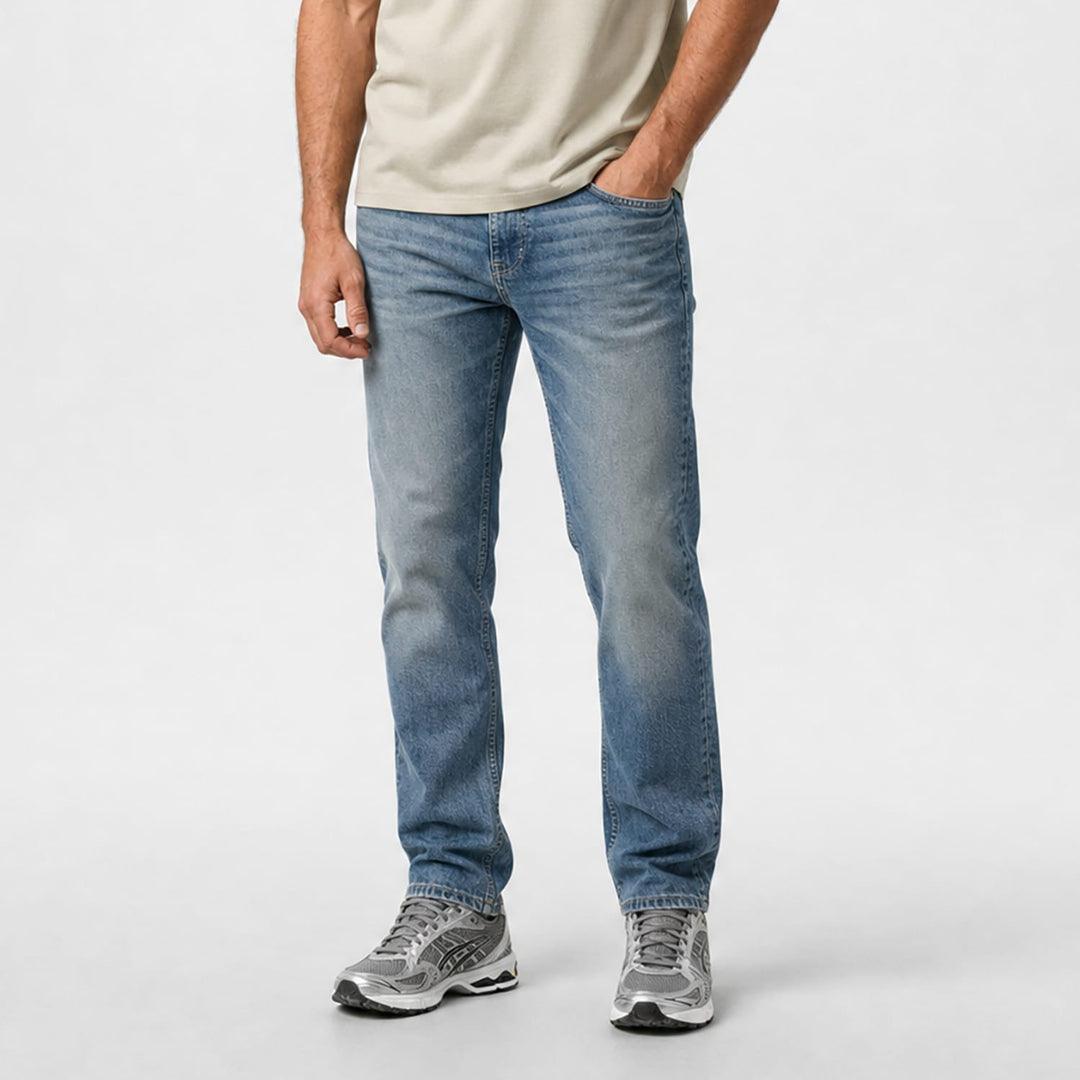 Cars men 7562704 Guard jeans regular-straight fit grey denim – heren - 32
