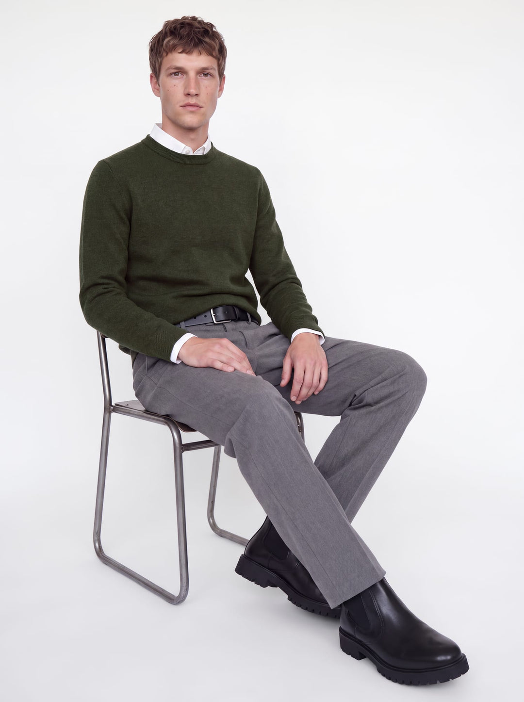 Jack &amp; Jones Blamilano sweater donkergroen – heren