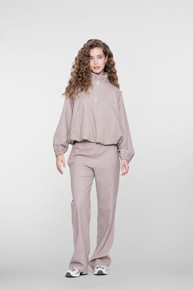 Geisha 61852-26 lange broek dames taupe