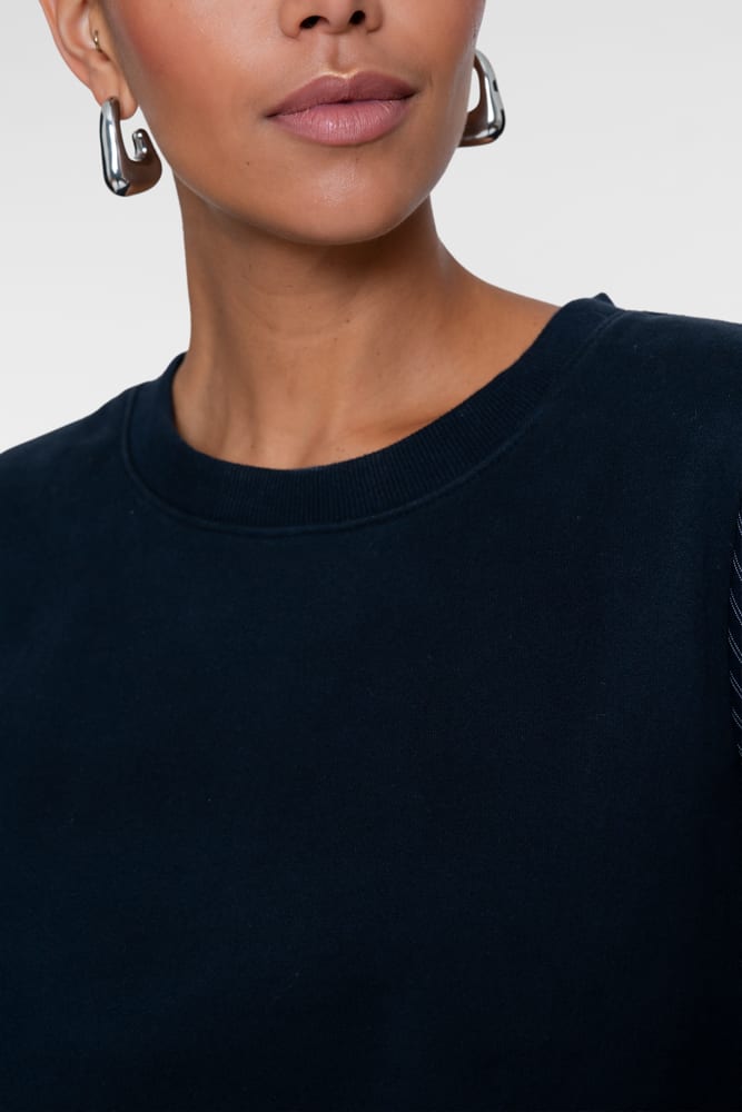 Geisha 62846-21 sweater dames blue denim - Navy