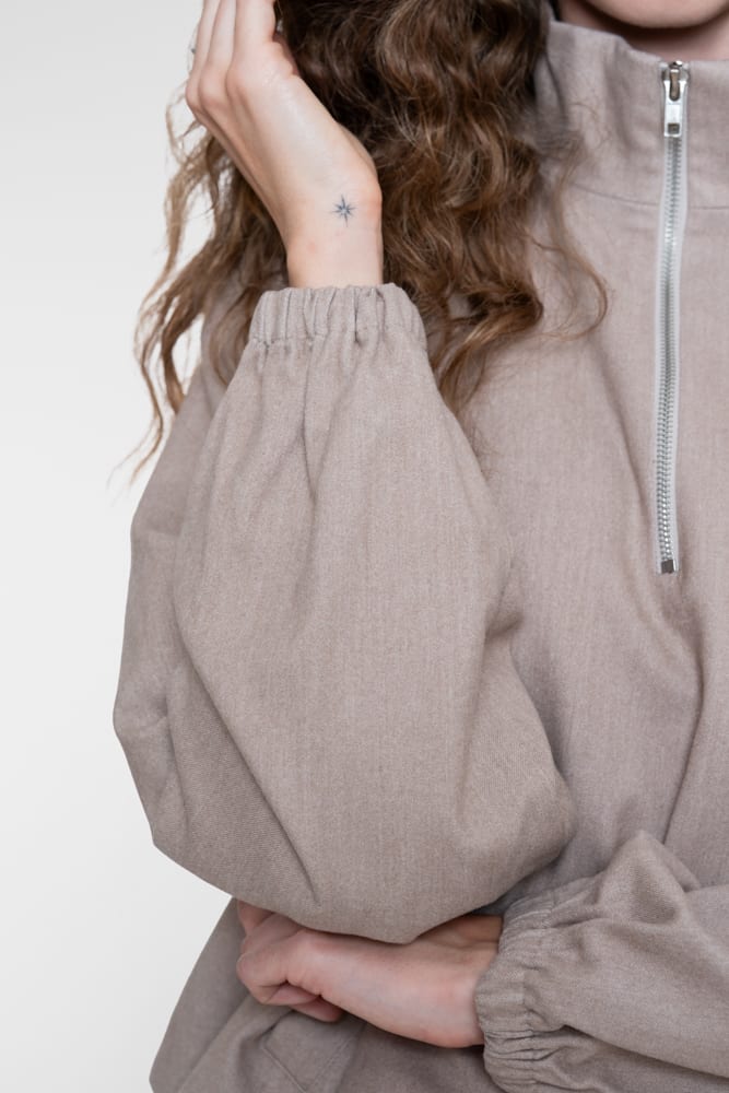 Geisha 62891-26 sweater dames taupe