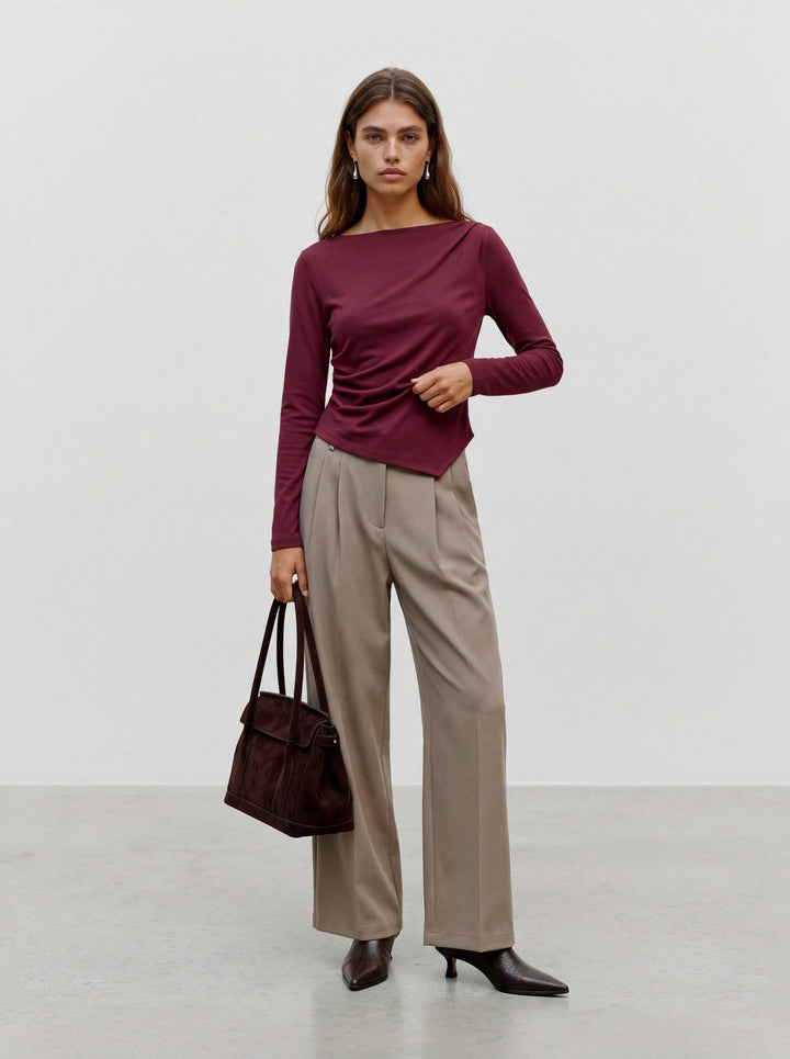 VERO MODA 10348523 mille blouse bordeaux