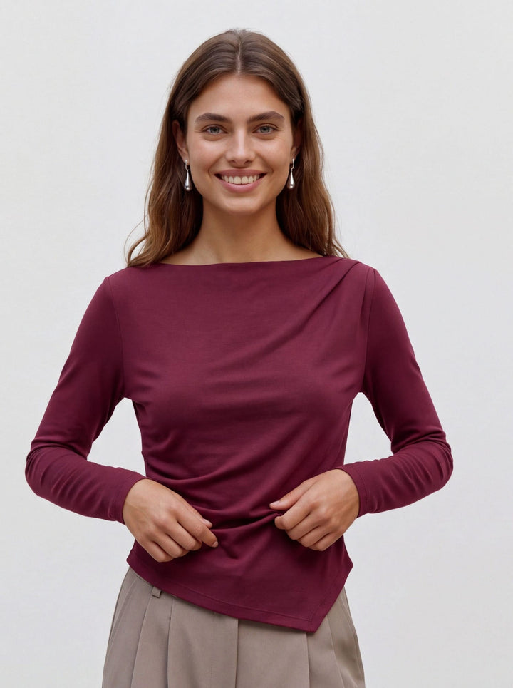 VERO MODA 10348523 mille blouse bordeaux
