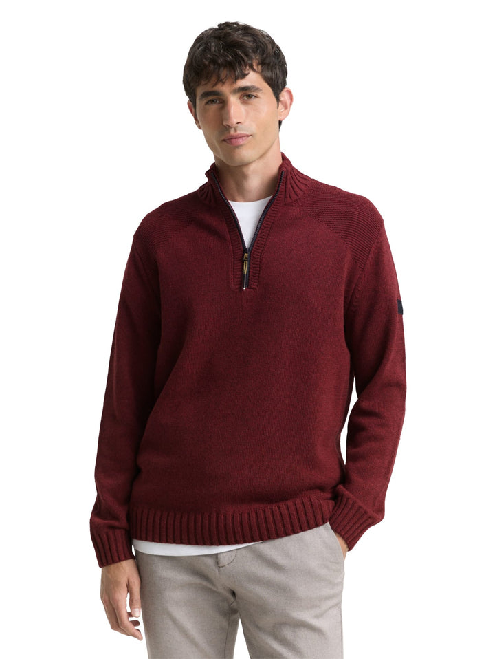 Tom Tailor 1048768 trui heren bordeaux