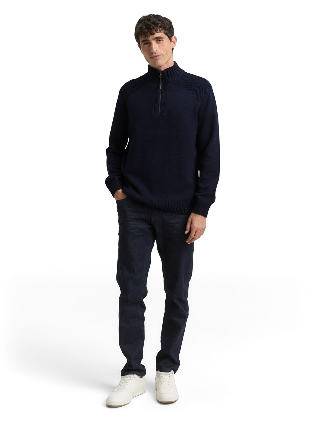 Tom Tailor 1048768 trui heren navy