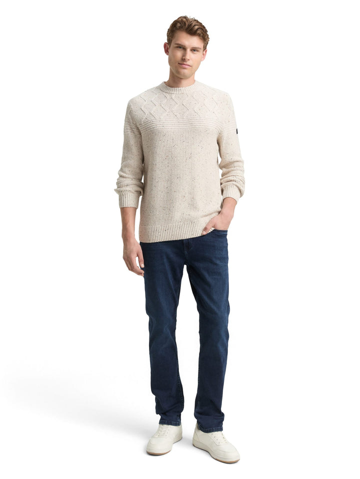 Tom Tailor 1048740 trui heren beige