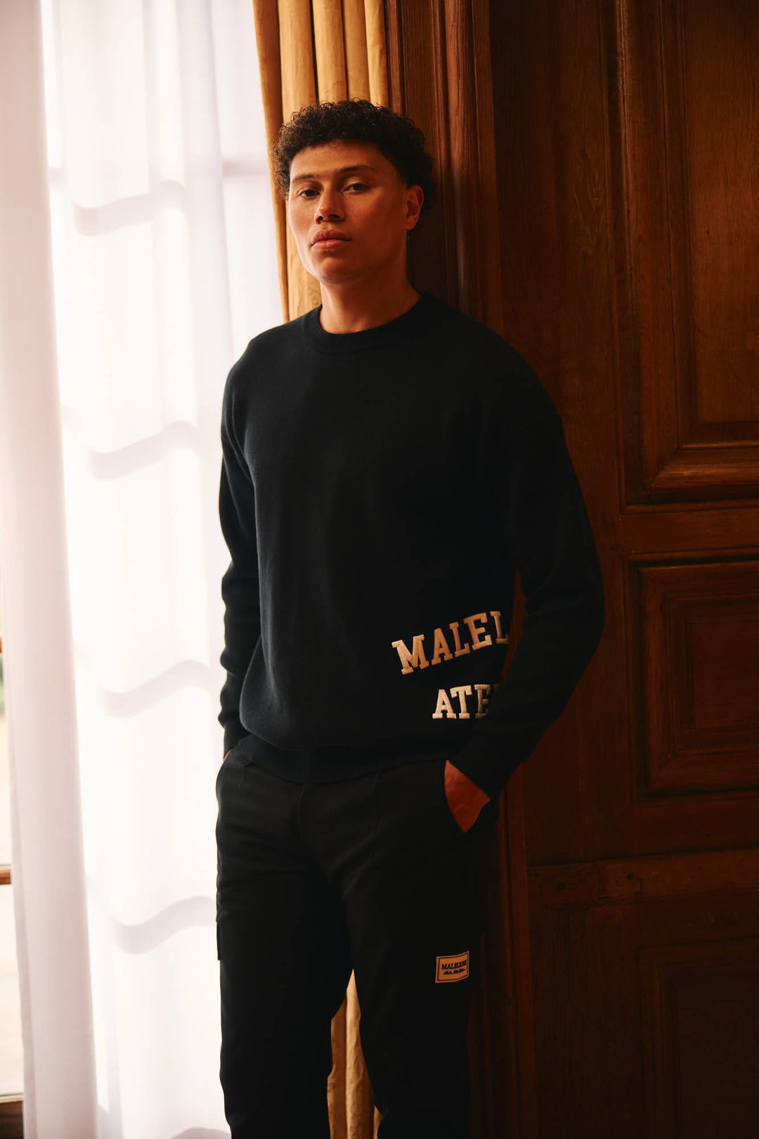 Malelions MMB50026013 sweater heren zwart