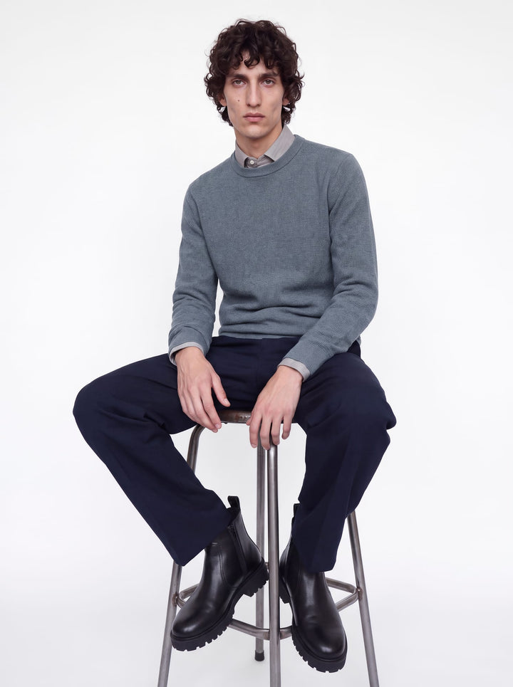 Jack &amp; Jones Blamilano sweater navy – heren