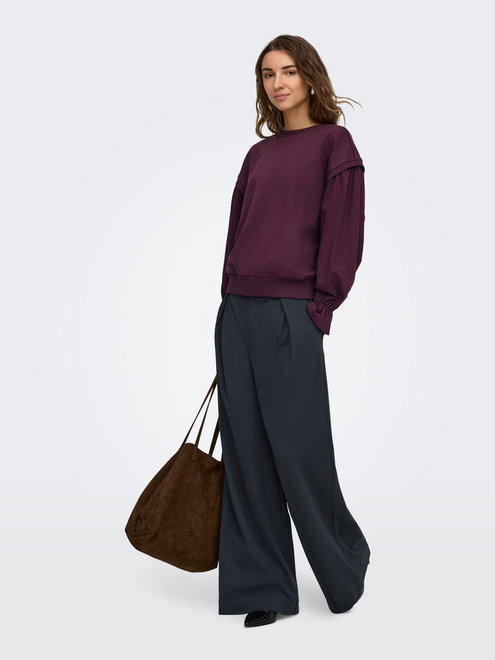 Only sweater dames bordeaux – 15383958 Lin