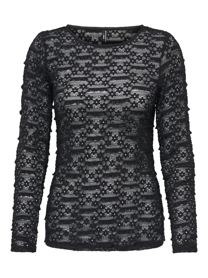 Only 15392971 pita top l/m dames zwart