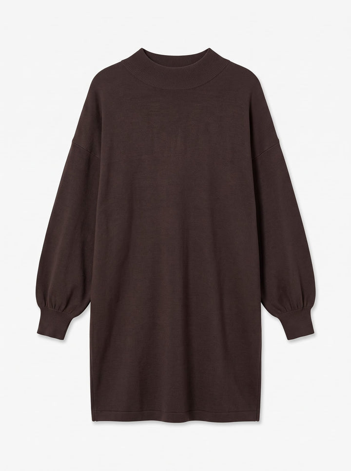 VERO MODA 10249116 Nancy jurk kort bruin