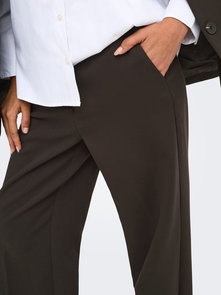 jacqueline de yong 15379719 Viv lange broek dames bruin - L32