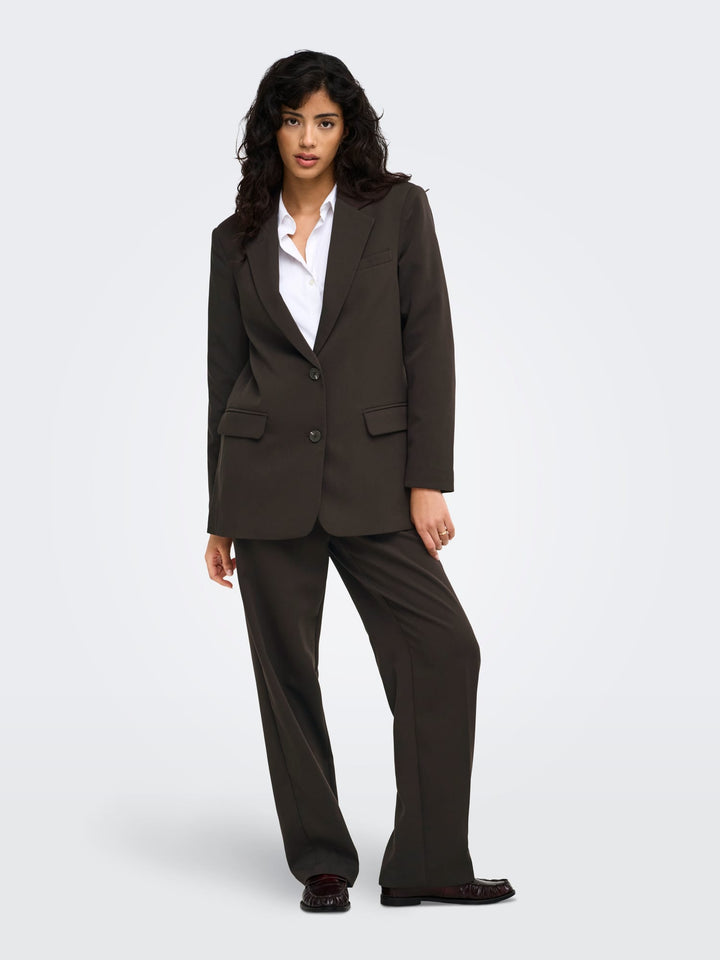 Jacqueline de Yong 15379715 Viv blazer bruin