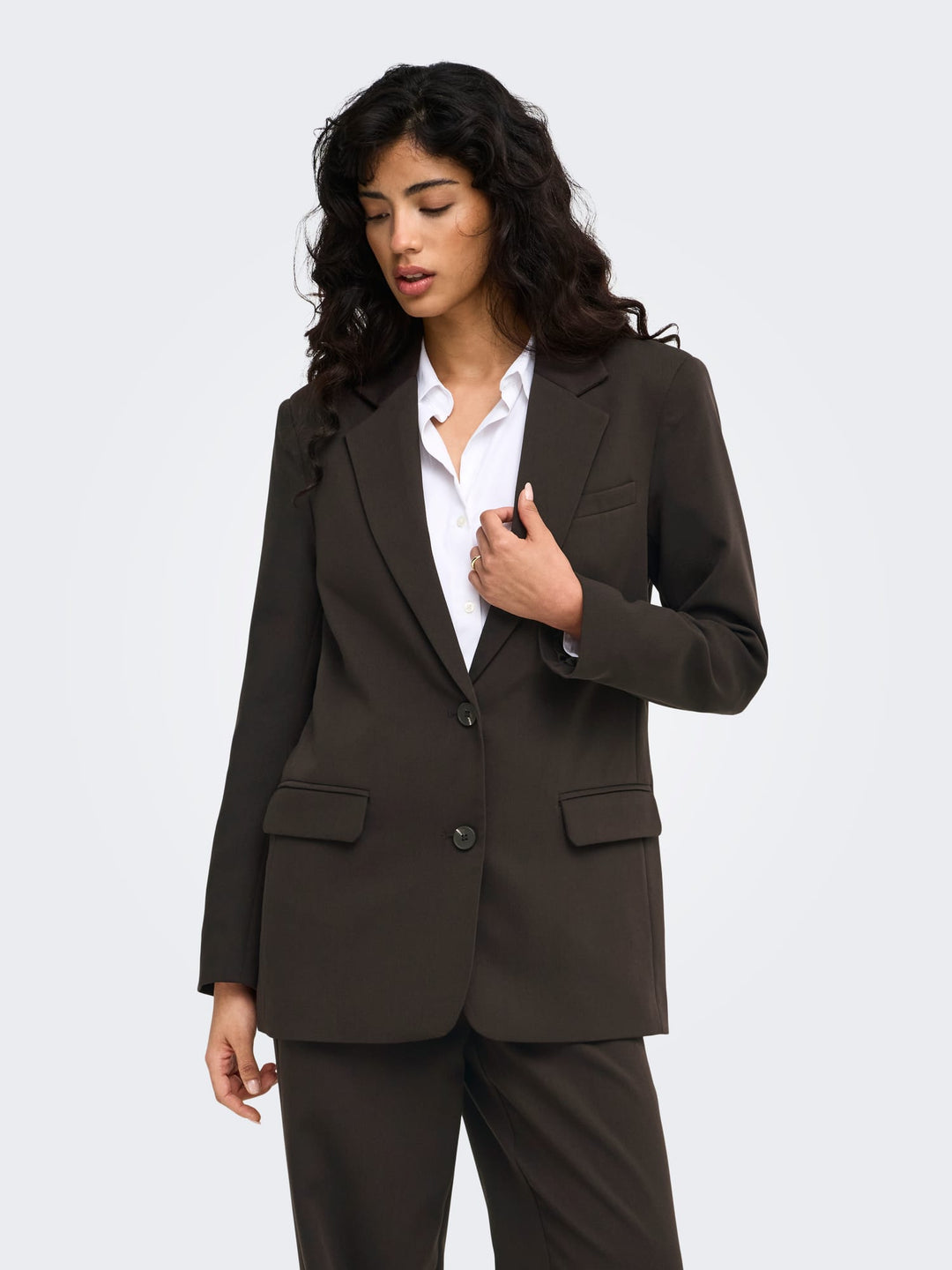 Jacqueline de Yong 15379715 Viv blazer bruin