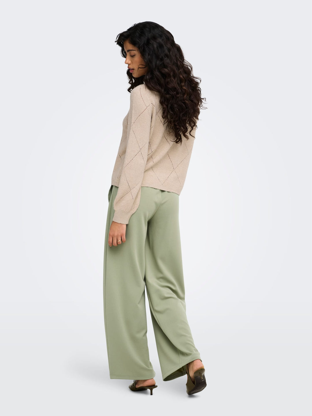 jacqueline de yong 15379763 Aspen trui dames beige