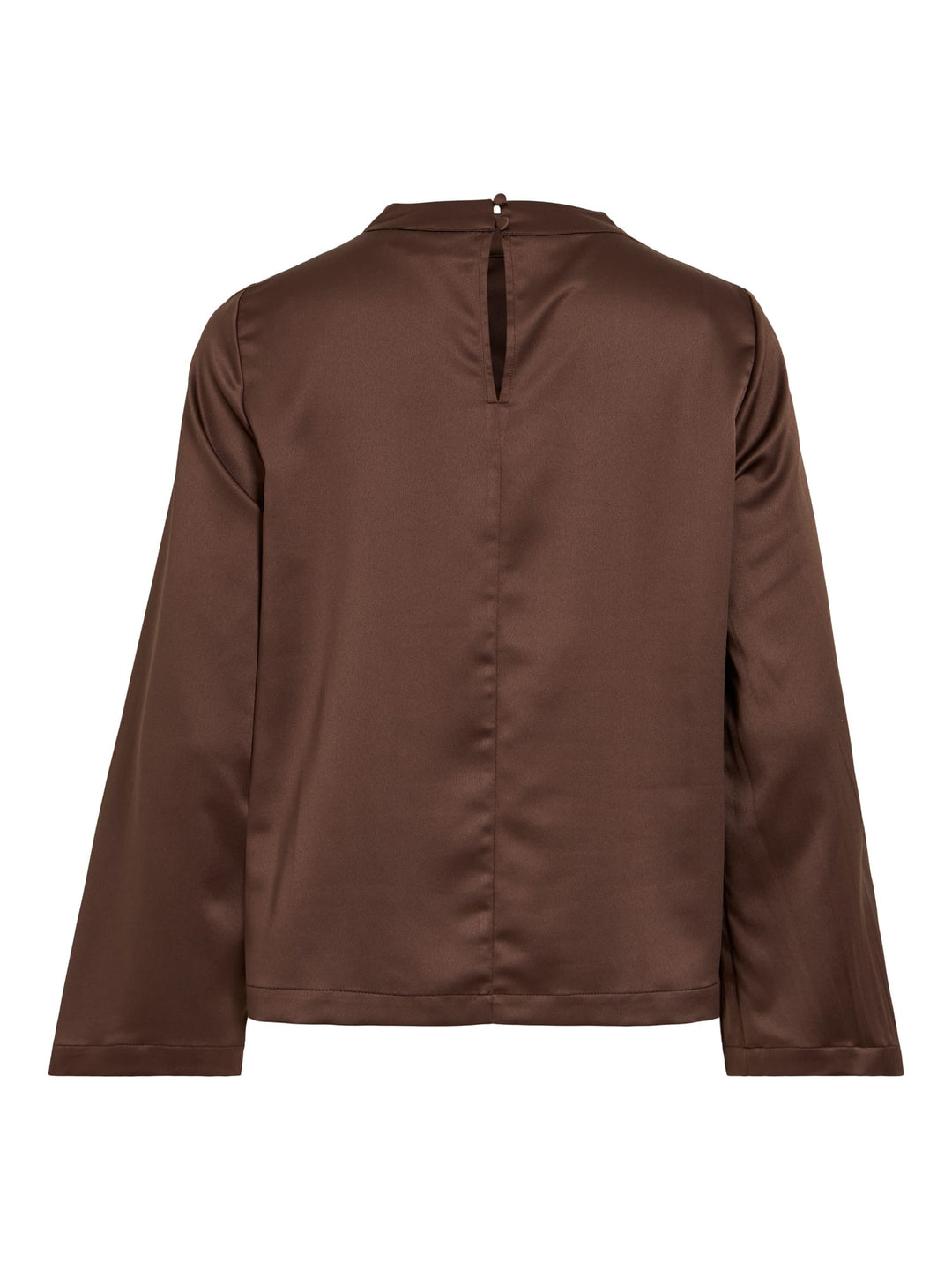 Vila 14122076 Lanna blouse l/m bruin