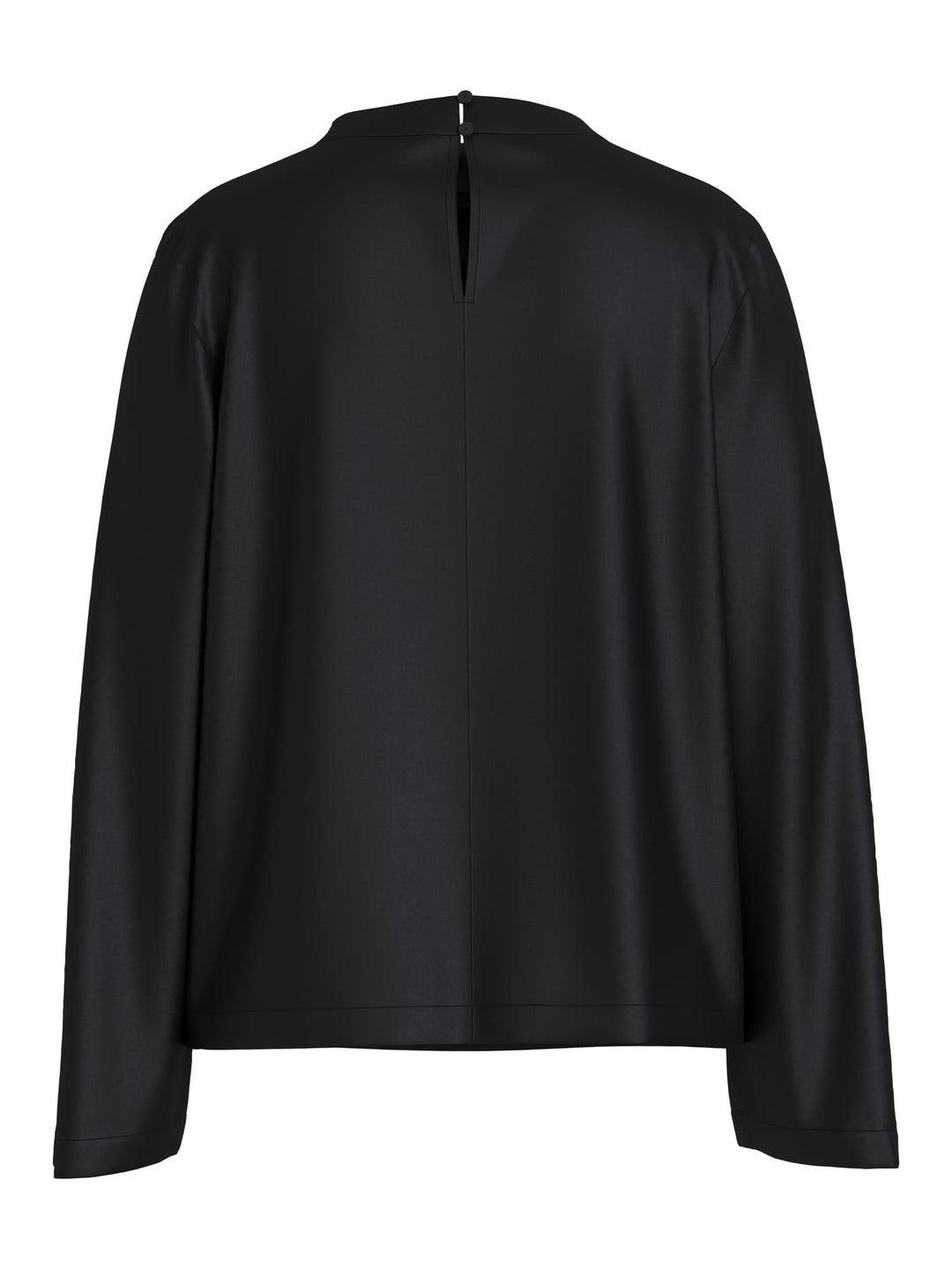 Vila 14122076 Lanna blouse l/m zwart – dames