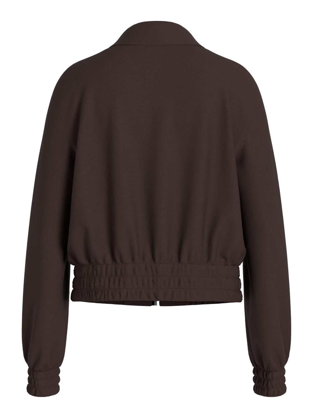 Vila 14122438 Clua blouse z/m dames bruin
