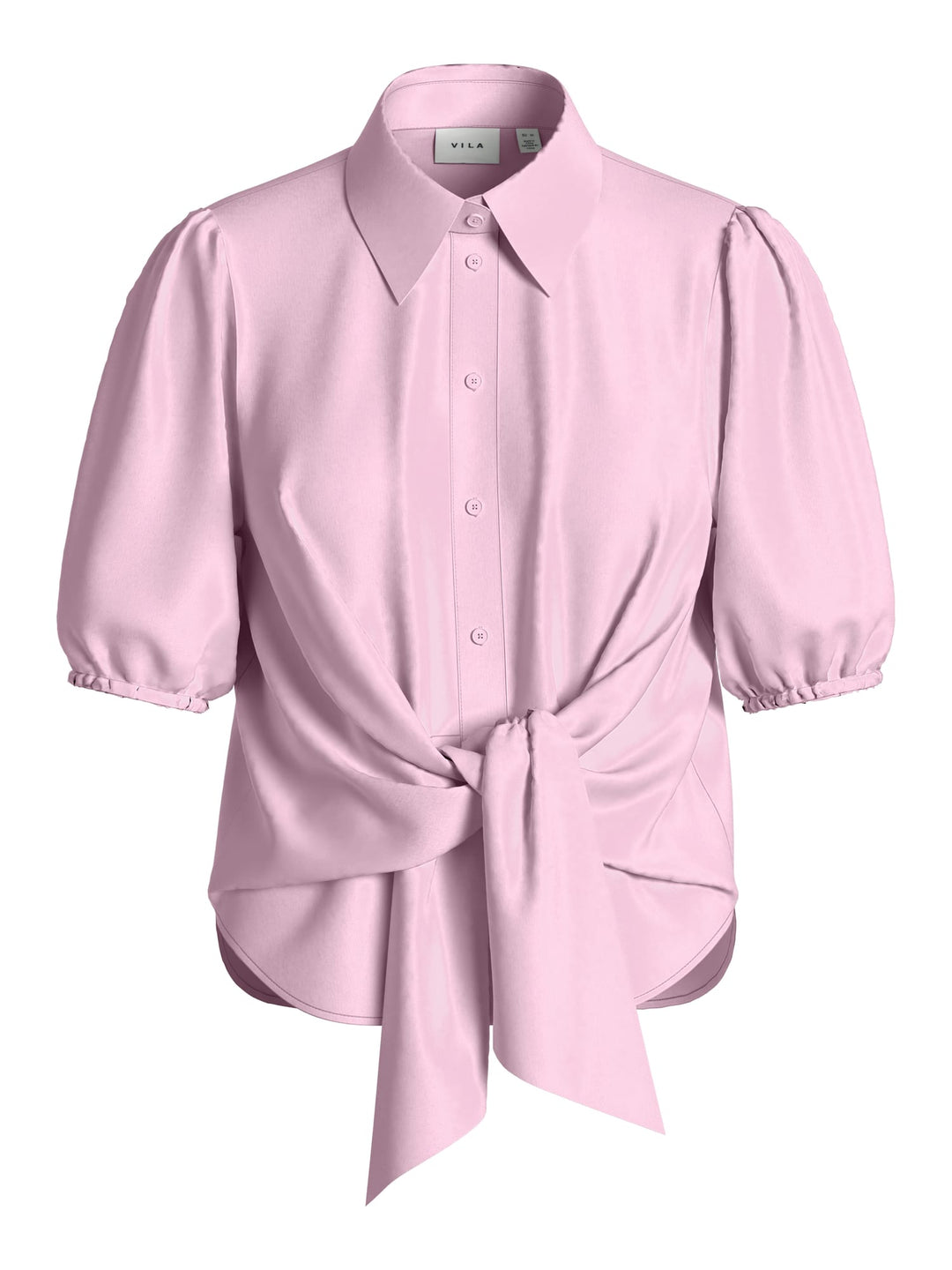Vila 14122083 Tana blouse k/m dames licht roze