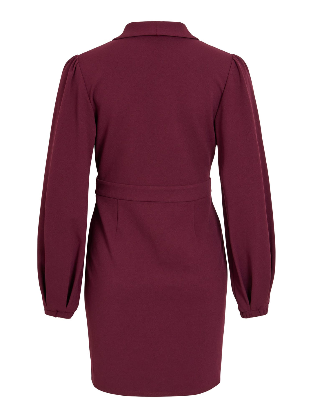 Vila 14123070 clua jurk maxi dames wijnrood