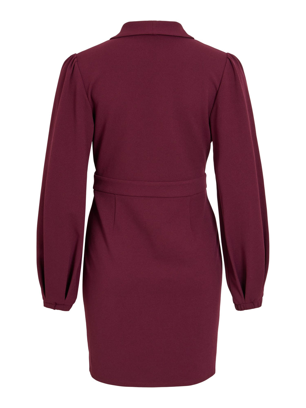 Vila 14123070 clua jurk maxi dames wijnrood