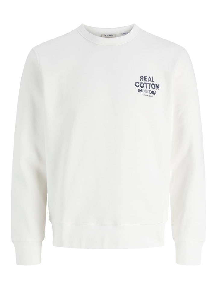 Jack &amp; Jones 12299443 dover sweater off-white – heren