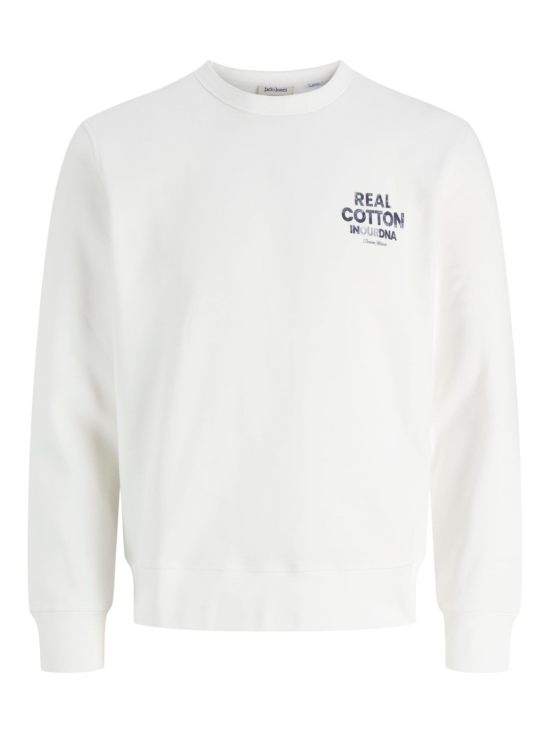 Jack & Jones 12299443 dover sweater off-white – heren
