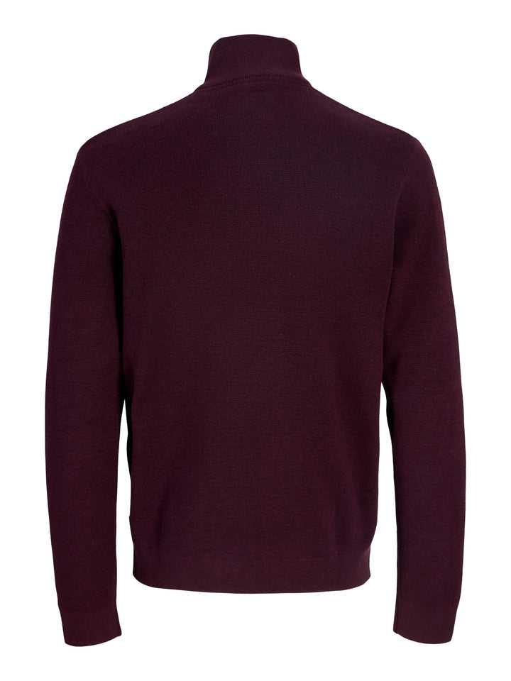 Jack &amp; Jones 12259664 Blamilano sweater bordeaux – heren