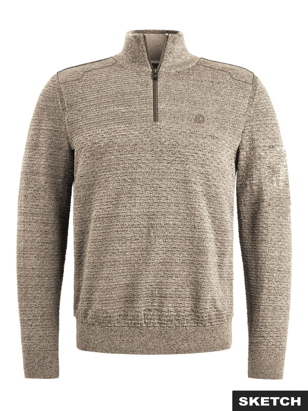 Jack &amp; Jones 12313167 League trui grijs dessin – heren