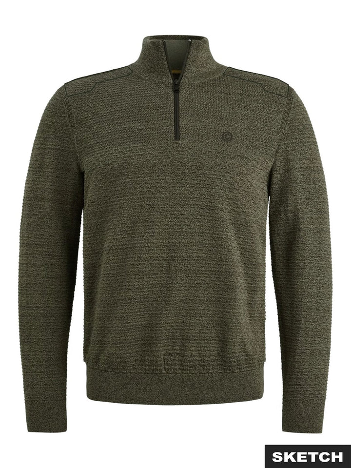 Jack &amp; Jones 12313167 League trui donkergroen – heren