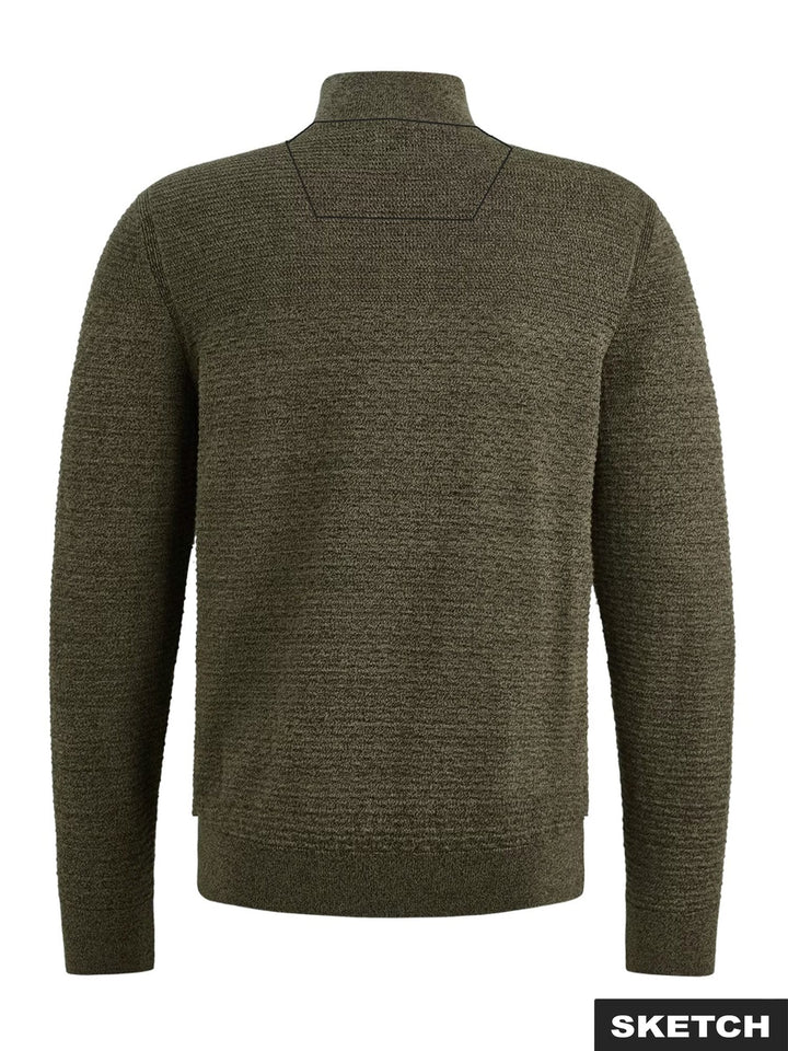Jack &amp; Jones 12313167 League trui donkergroen – heren