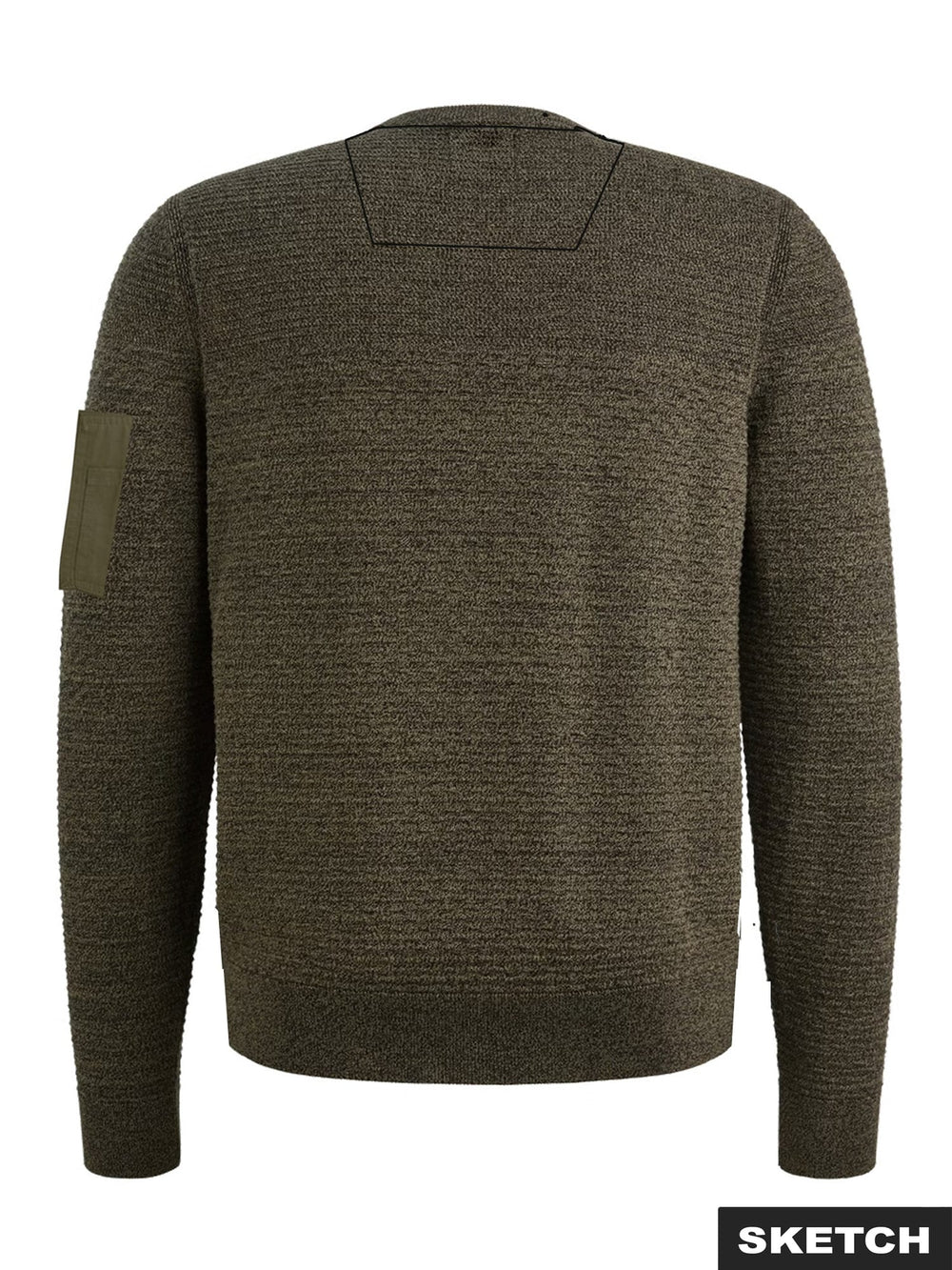Jack & Jones 12313164 League trui donkergroen – heren
