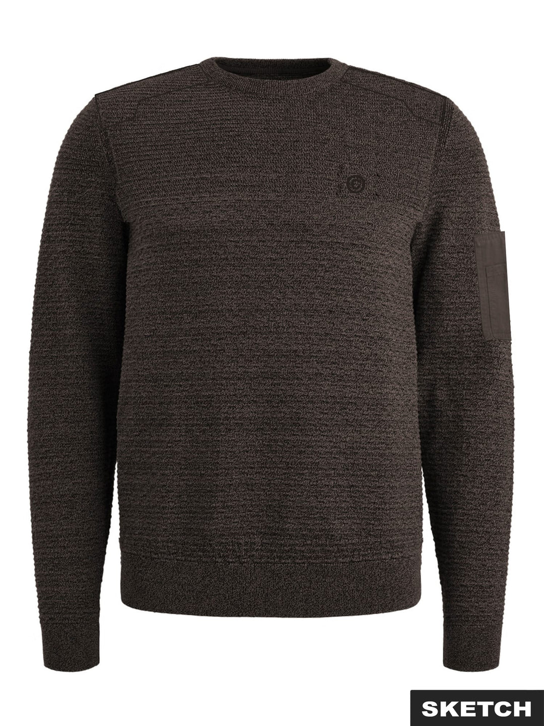 Jack &amp; Jones 12313164 League trui bruin – heren