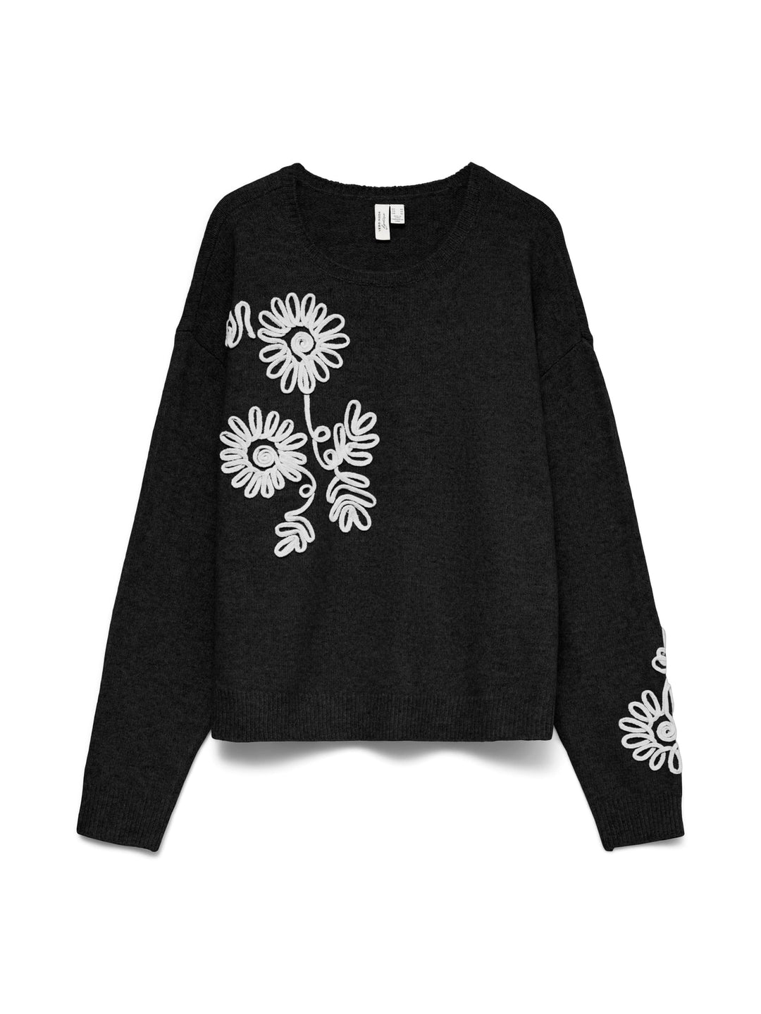 VERO MODA 10351727 Lia trui dames zwart dessin